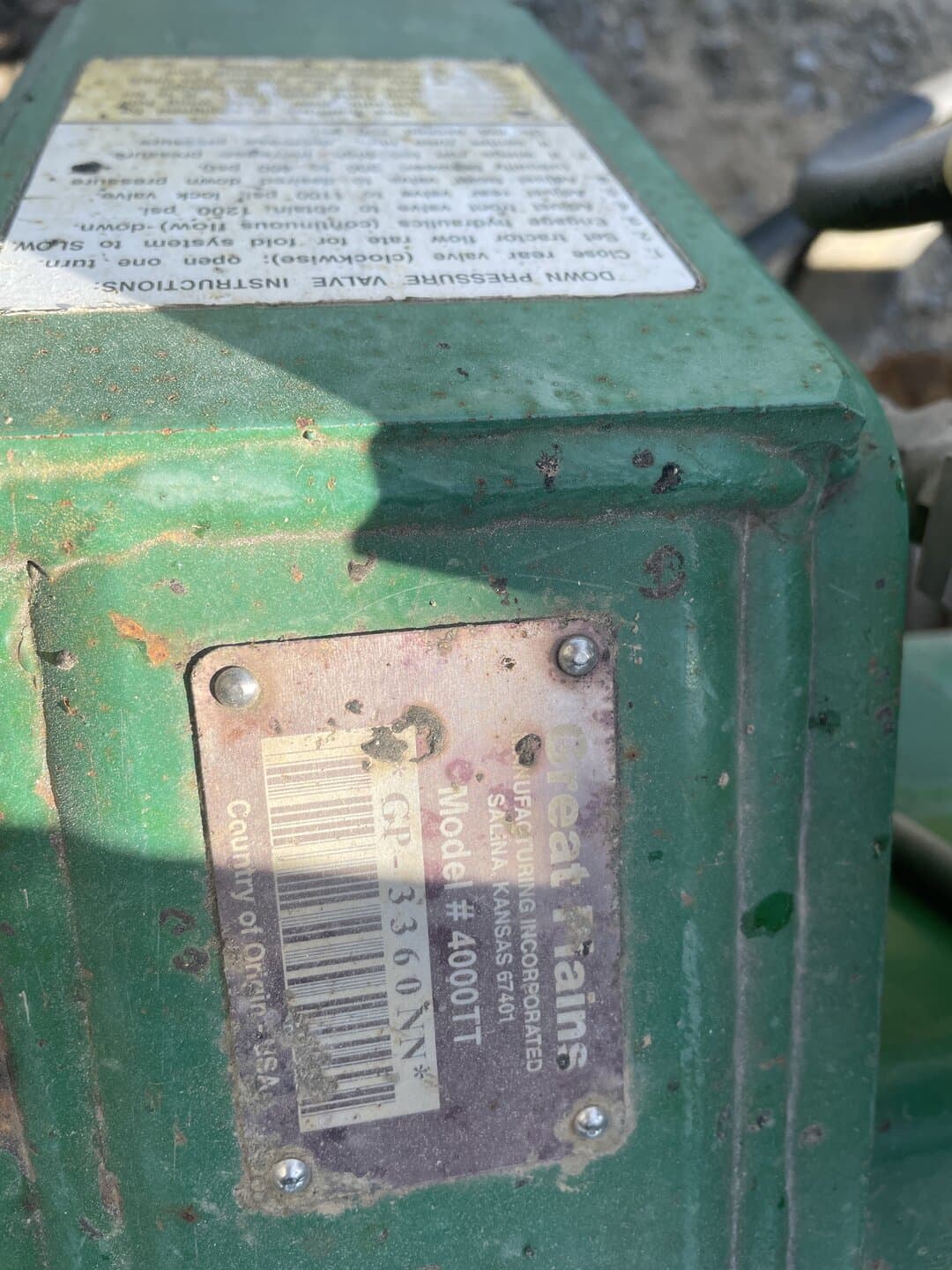 Image of Great Plains 4000TT Image 1