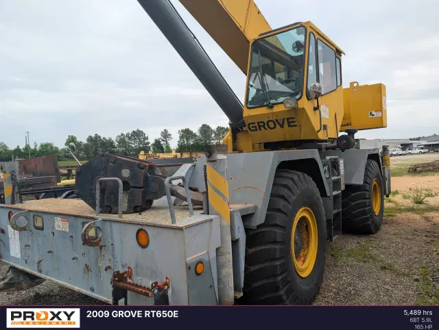 Image of Grove RT650E equipment image 1