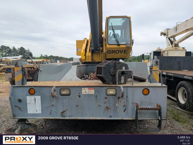 Image of Grove RT650E equipment image 4