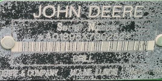 2009 John Deere 1895 Equipment Image0
