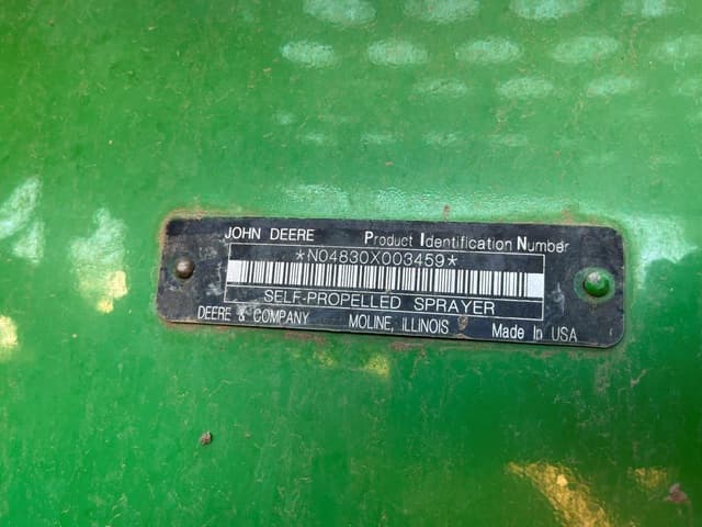 Image of John Deere 4830 equipment image 1