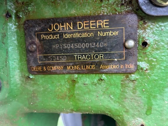 Image of John Deere 5045D equipment image 2