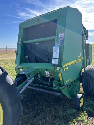 2009 John Deere 568 Mega Wide Plus Equipment Image0