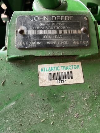 Image of John Deere 606C equipment image 2
