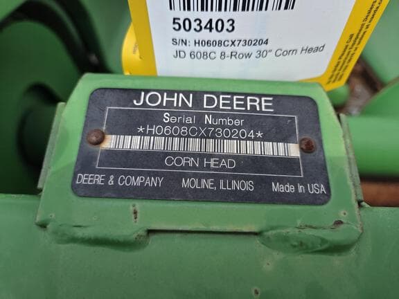 Image of John Deere 608C equipment image 3