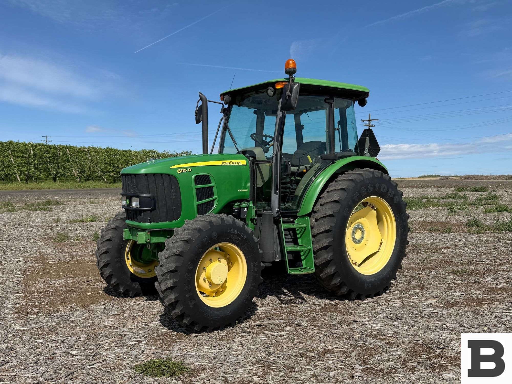 2009 John Deere 6115D Equipment Image0