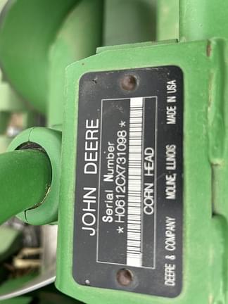 Image of John Deere 612C equipment image 3