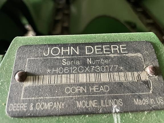 Image of John Deere 612C equipment image 2