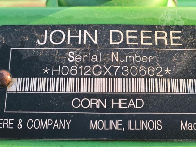 Image of John Deere 612C equipment image 1