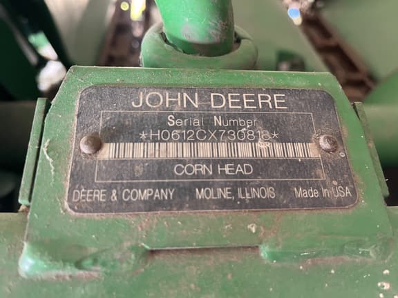 Image of John Deere 612C equipment image 1