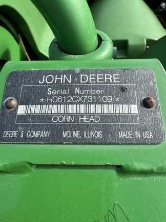 Image of John Deere 612C equipment image 3