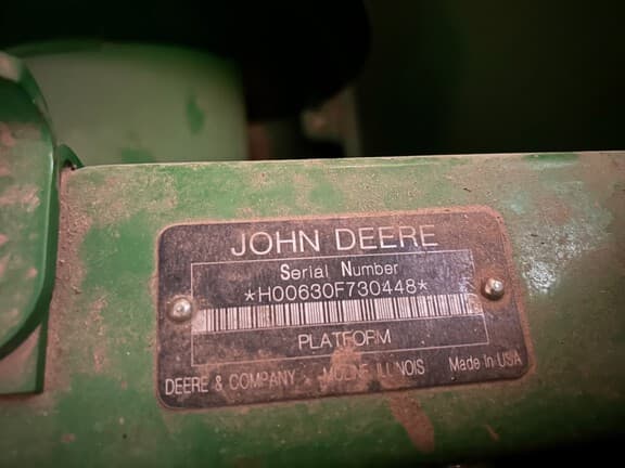 Image of John Deere 630F equipment image 1