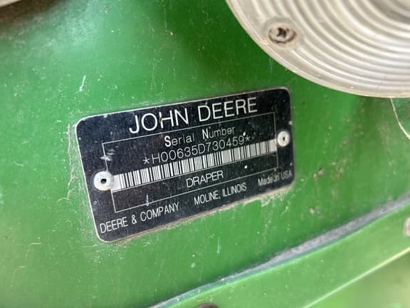 Image of John Deere 635D equipment image 1