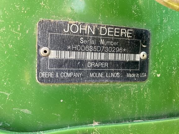 Image of John Deere 635D equipment image 2