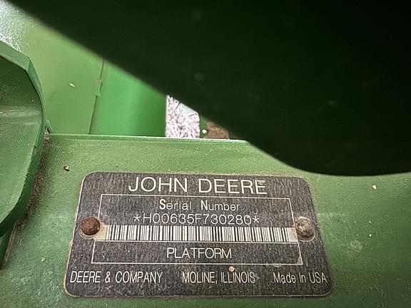 Image of John Deere 635F equipment image 1