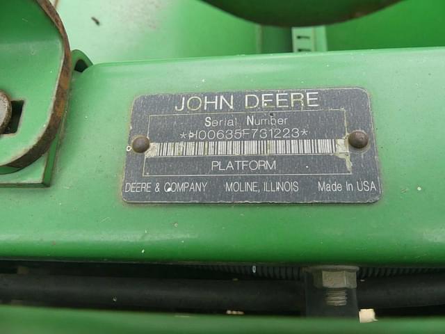 Image of John Deere 635F equipment image 4