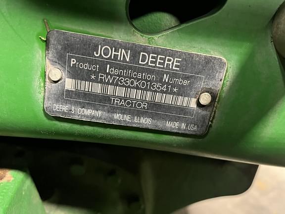 Image of John Deere 7330 equipment image 4