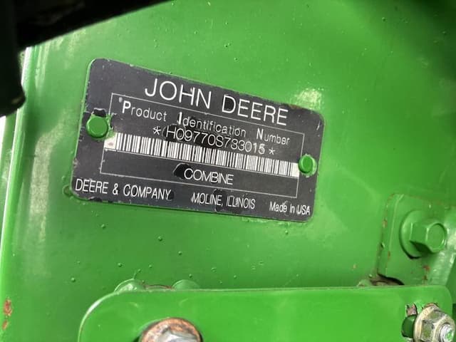 Image of John Deere 9770 STS equipment image 1