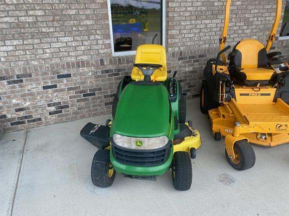 John deere la145 online 48 inch mower deck