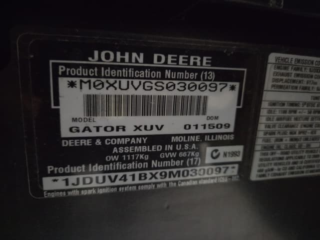 Image of John Deere Gator XUV 620i equipment image 4