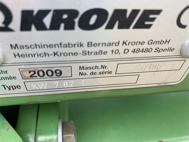 Image of Krone KW 7.82T equipment image 1