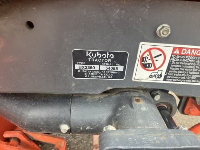 Image of Kubota BX2360 equipment image 4