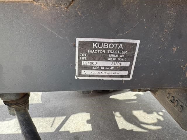 Image of Kubota L3400DT Primary image