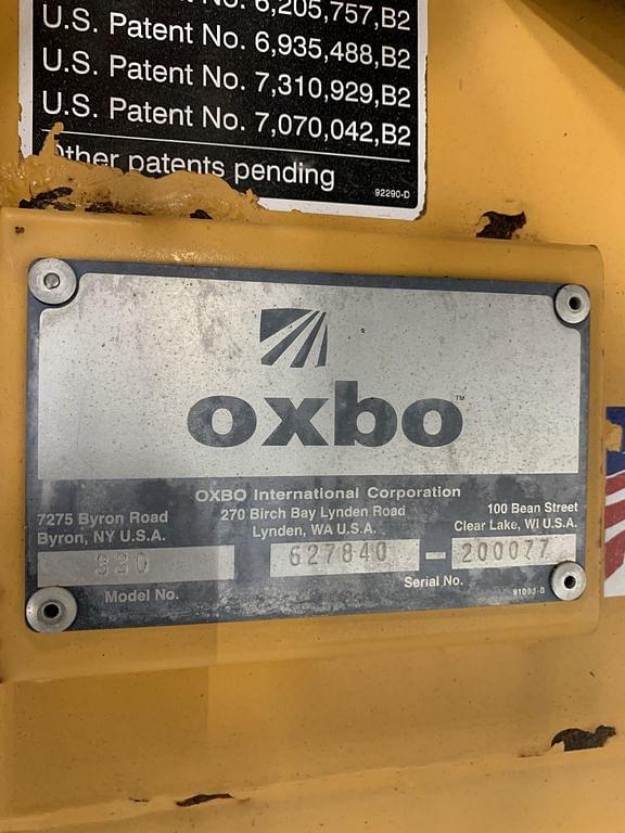 Image of Oxbo 330 equipment image 2