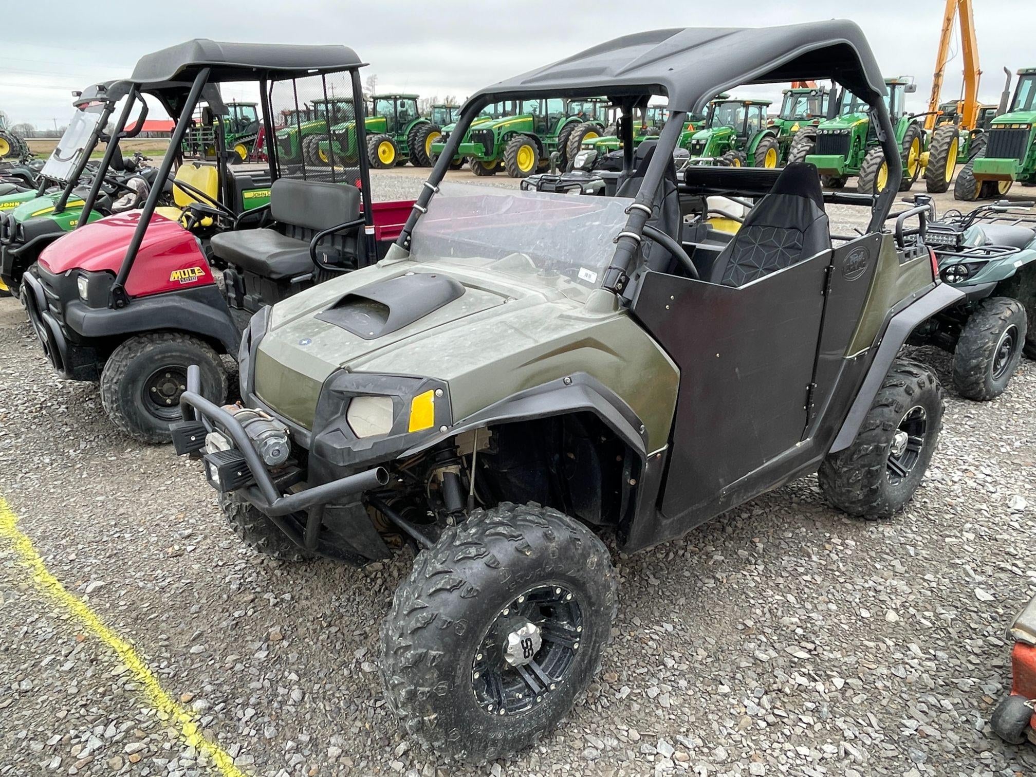 SOLD - 2009 Polaris Razor 800 UTV Other Equipment with 537 Hrs ...