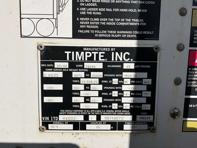 Image of Timpte Super Hopper equipment image 3