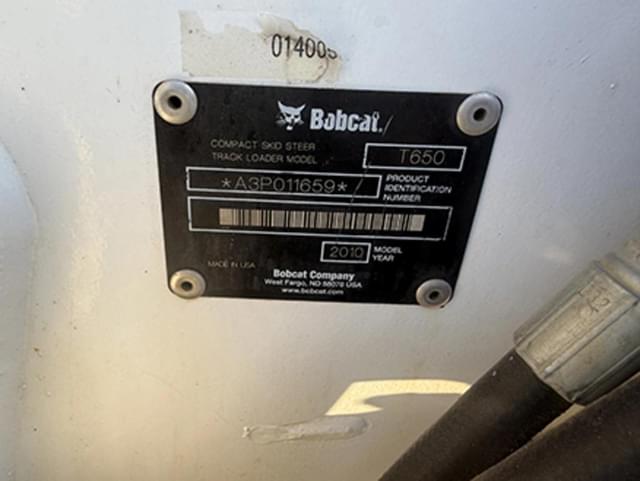 Image of Bobcat T650 equipment image 4