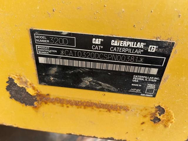 Image of Caterpillar 320DL equipment image 4