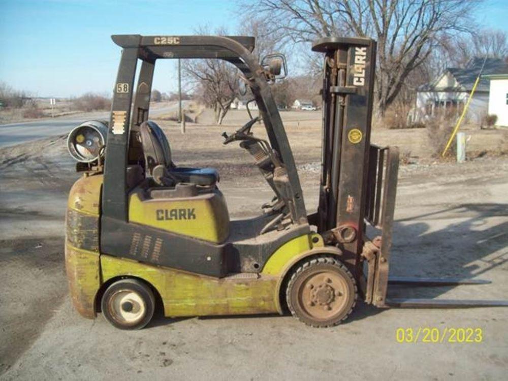 2010 Clark C25C Construction Forklifts for Sale Tractor Zoom