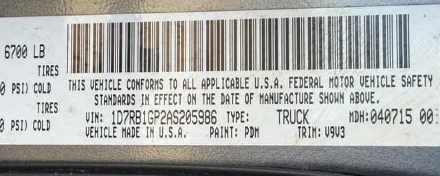 Image of Dodge Ram equipment image 4