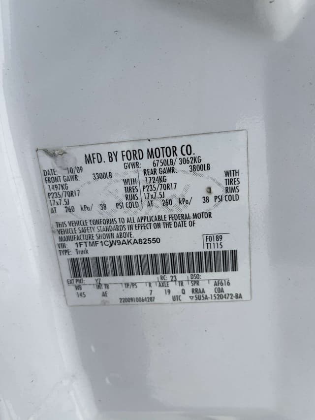 Image of Ford F-150 equipment image 2