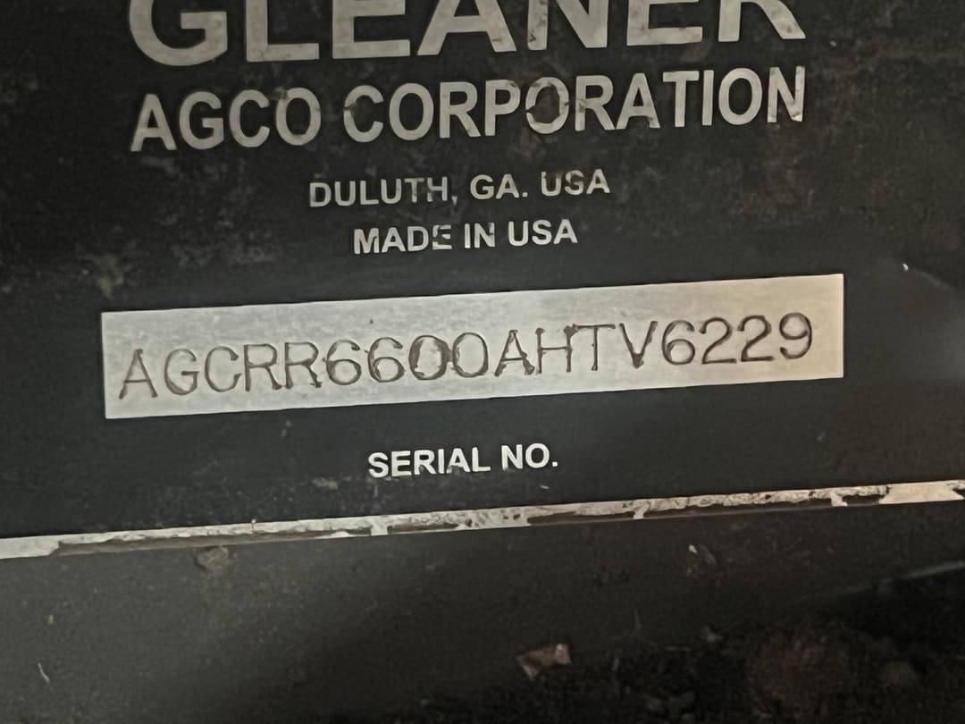 Image of Gleaner R66 Primary Image
