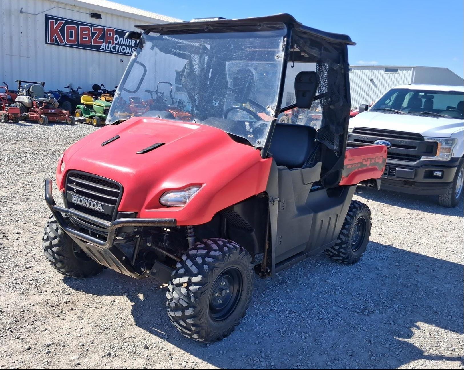 2010 Honda Big Red Equipment Image0