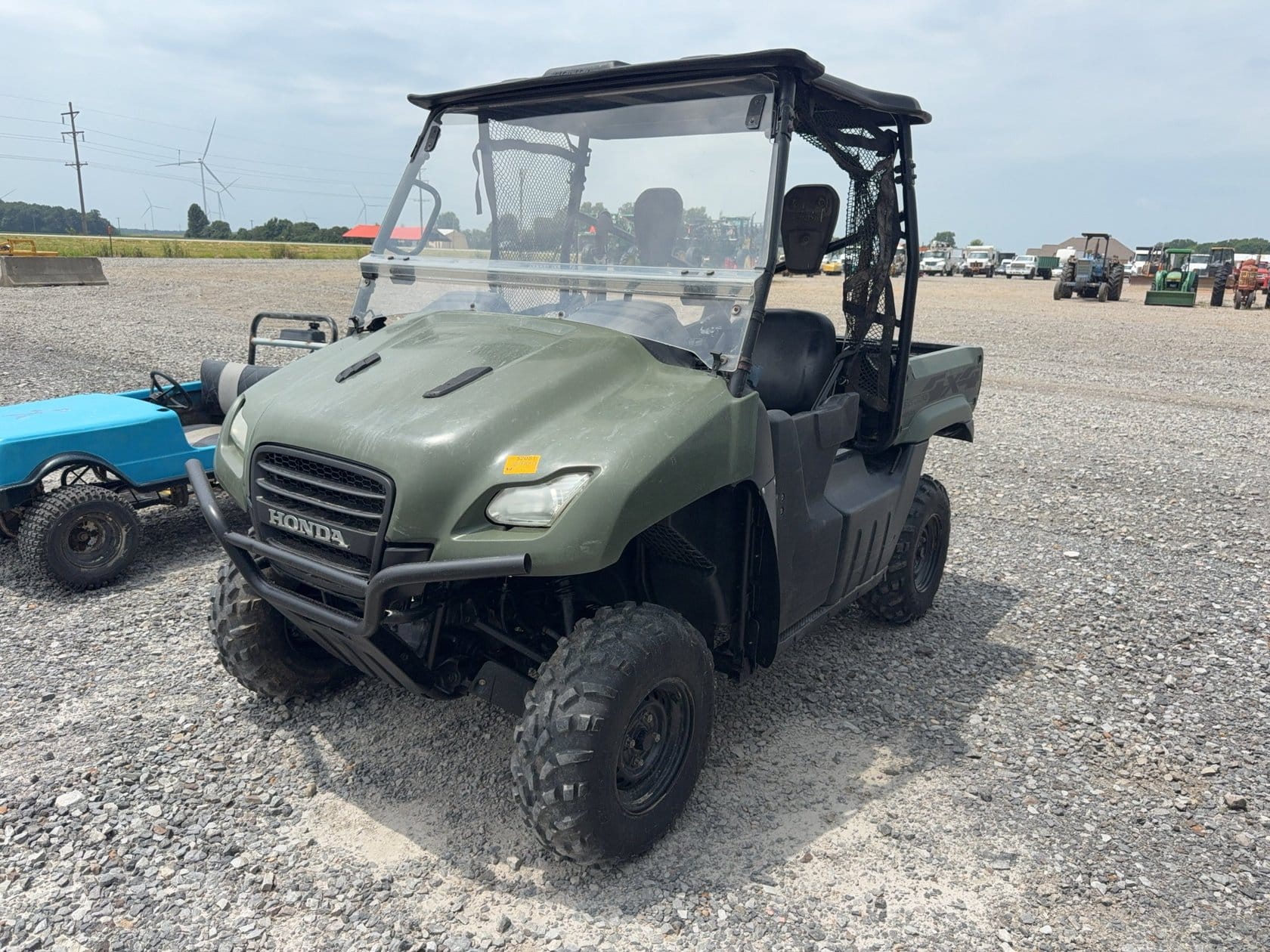 2010 Honda Big Red Equipment Image0