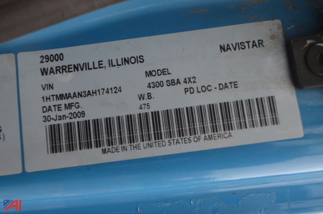 Image of International Durastar 4300 equipment image 4