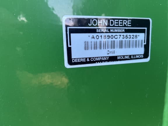 Image of John Deere 1890 equipment image 2