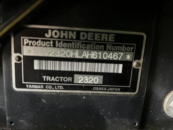 Image of John Deere 2320 equipment image 4