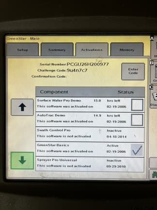 Image of John Deere GreenStar 2600 Image 1