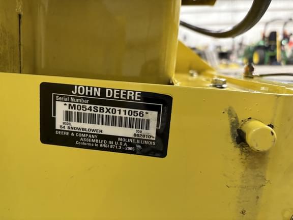 Image of John Deere 54" Snow Blower equipment image 4