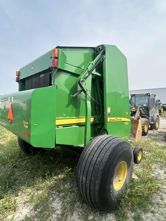 2010 John Deere 568 Mega Wide Plus Equipment Image0