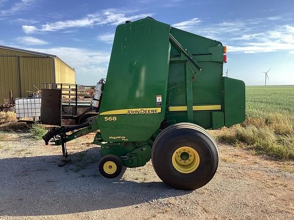 2010 John Deere 568 Mega Wide Plus Hay and Forage Balers - Round for ...