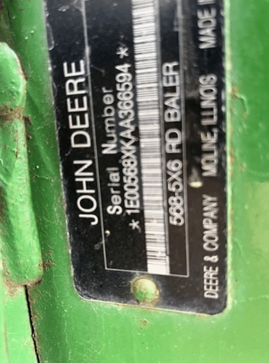 Image of John Deere 568 Mega Wide Plus equipment image 4