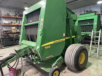 2010 John Deere 568 Mega Wide Plus Equipment Image0