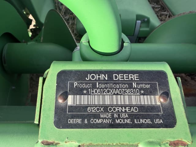 Image of John Deere 612C equipment image 3