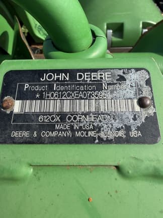 Image of John Deere 612C equipment image 2