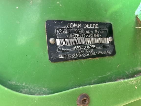 Image of John Deere 630D equipment image 2